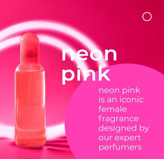 صورة عطر نيون بينك من كولور مي للنساء او دو بارفان 100 مل